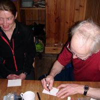 Bob signing autographs for the fans (Colin Maddison)