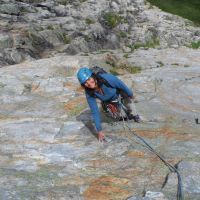 Geri on Tapas des Dalles, Dent D'Orlu (Duncan Lee)