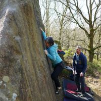 Caro on Centre Slab (Dave Wylie)