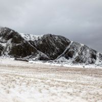 Clogwyn Du'r Arddu in the snow (Dave Shotton)