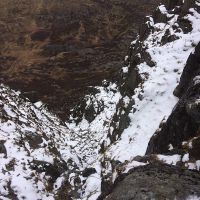 Looking back on North Gully, Tryfan (Colin Maddison)