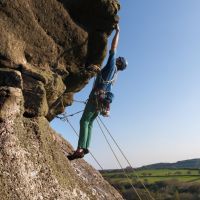 Highly Commended Chris Ebbutt on Maximagur HVS5b HeltorRock (Sean Kelly)