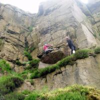 Alice - kung fu climbing. (Colin Maddison)