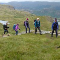 Easdale and Codale tarns done. Off to Stickle Tarn (Virginia Castick)