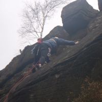 gareth leading three pebble slab (Gareth Williams)