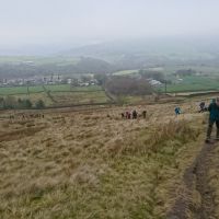 Ascending Stoodley Pike (Tim Howarth)