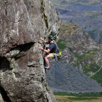 Meirion leading "Slack" (S) (Dave Wylie)