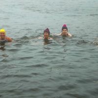 Swimming in Innominate Tarn (Dave Wylie)