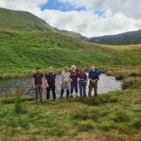 The team at the Mermaid's Pool (Gareth Williams)