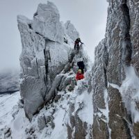 Pinnacles section on Bristly ridge (Andy Stratford)