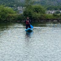 George paddling (Gowry Sisupalan)