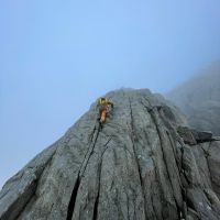 Final route of the day, Notch Arete, Tryfan (Phoebe Marsden)