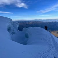 Cayambe crevasse (Mark Pilling)