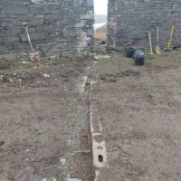 Rebuilding of the car park drainage run off (Andy Stratford)