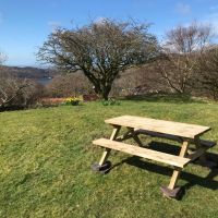 New Bench at Ty Powdwr (Laura Bond)