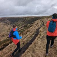 Running along the Chew Valley edges (James Smith)