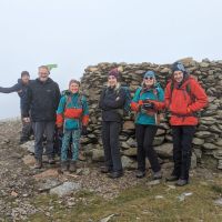 Moel Elio walking team (Craig Marsden)