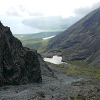 Coire Lagan from the Great Stone Chute (Dave Wylie)