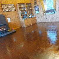 Lounge floor during TLC