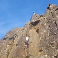 Rebecca and Ellen on Overlooked Crack (Mark Rothwell)