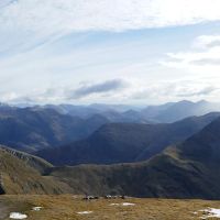 View South from Sgurr a' Mhaim (Dave Wylie)