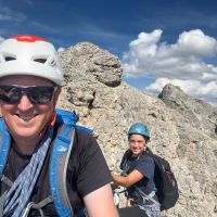 Piz da Cir V alpine-style (Mark Pilling)