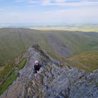 Dave on Sharp Edge (Caroline Gay)