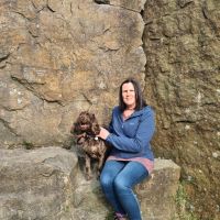 Lucie and Henry about to gear up (Gareth Williams)