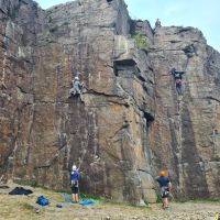 Teams on Parker's Eliminate and Crew's Route (Gareth Williams)